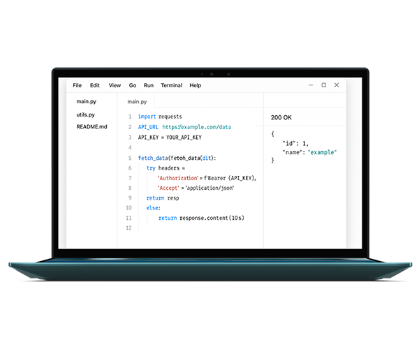 API для разработчиков
